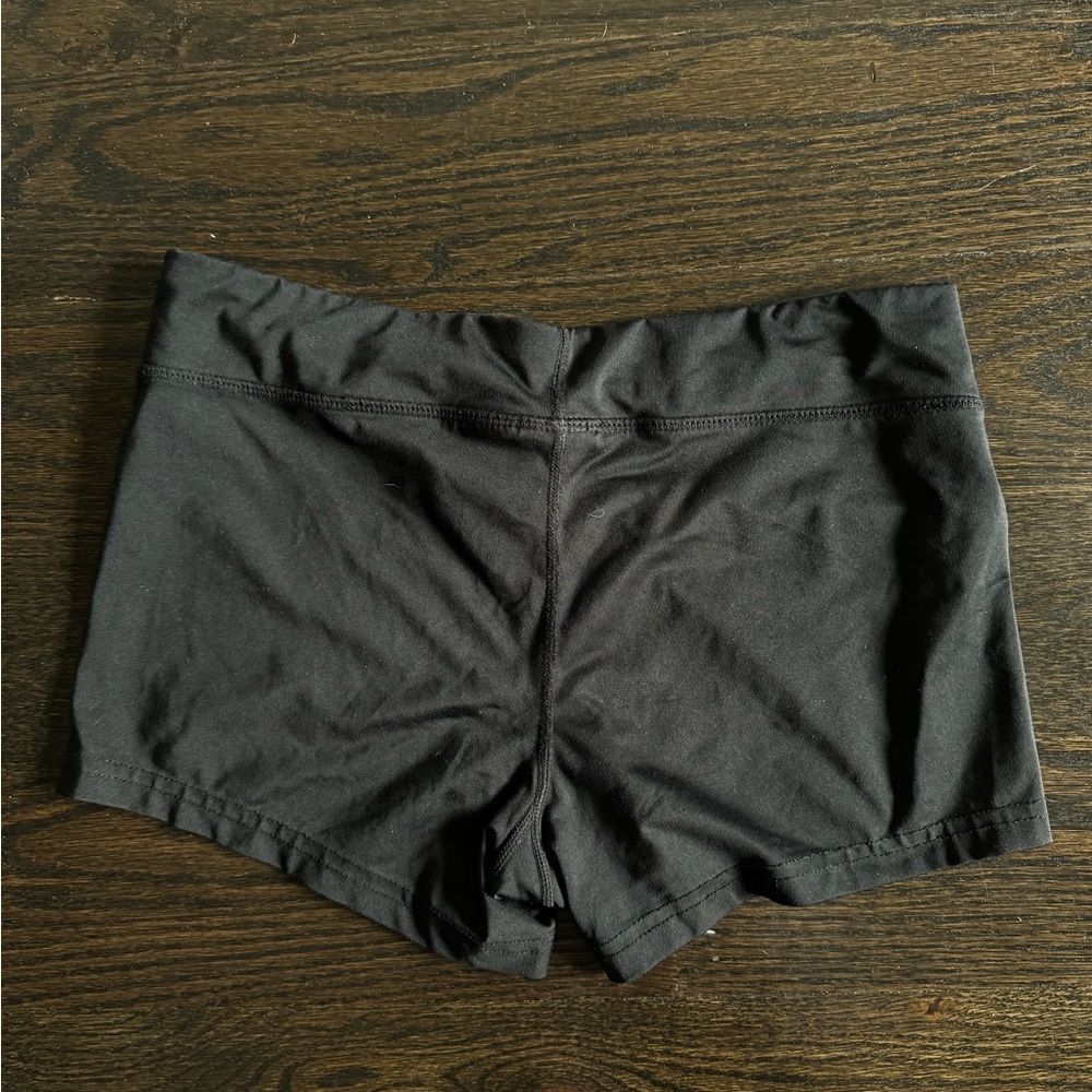 NIKE BLACK DRI-FIT ATHLETIC SHORTS - Picture 2 of 4